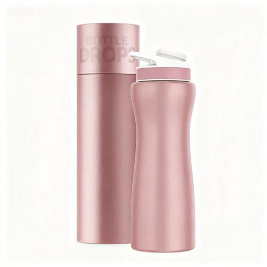 Limited Edition: 22oz. Rose Gold Stainless Steel Bottle & Lid